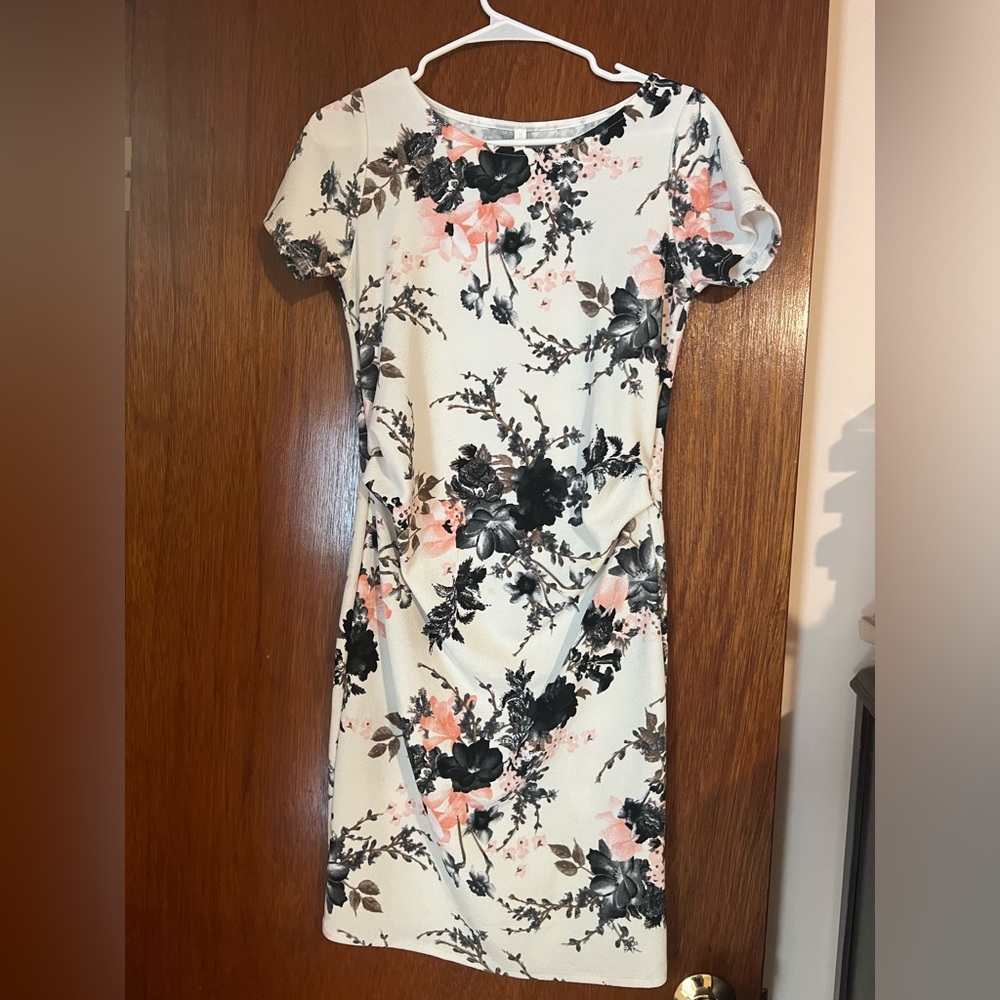 Pink blush size small maternity dress